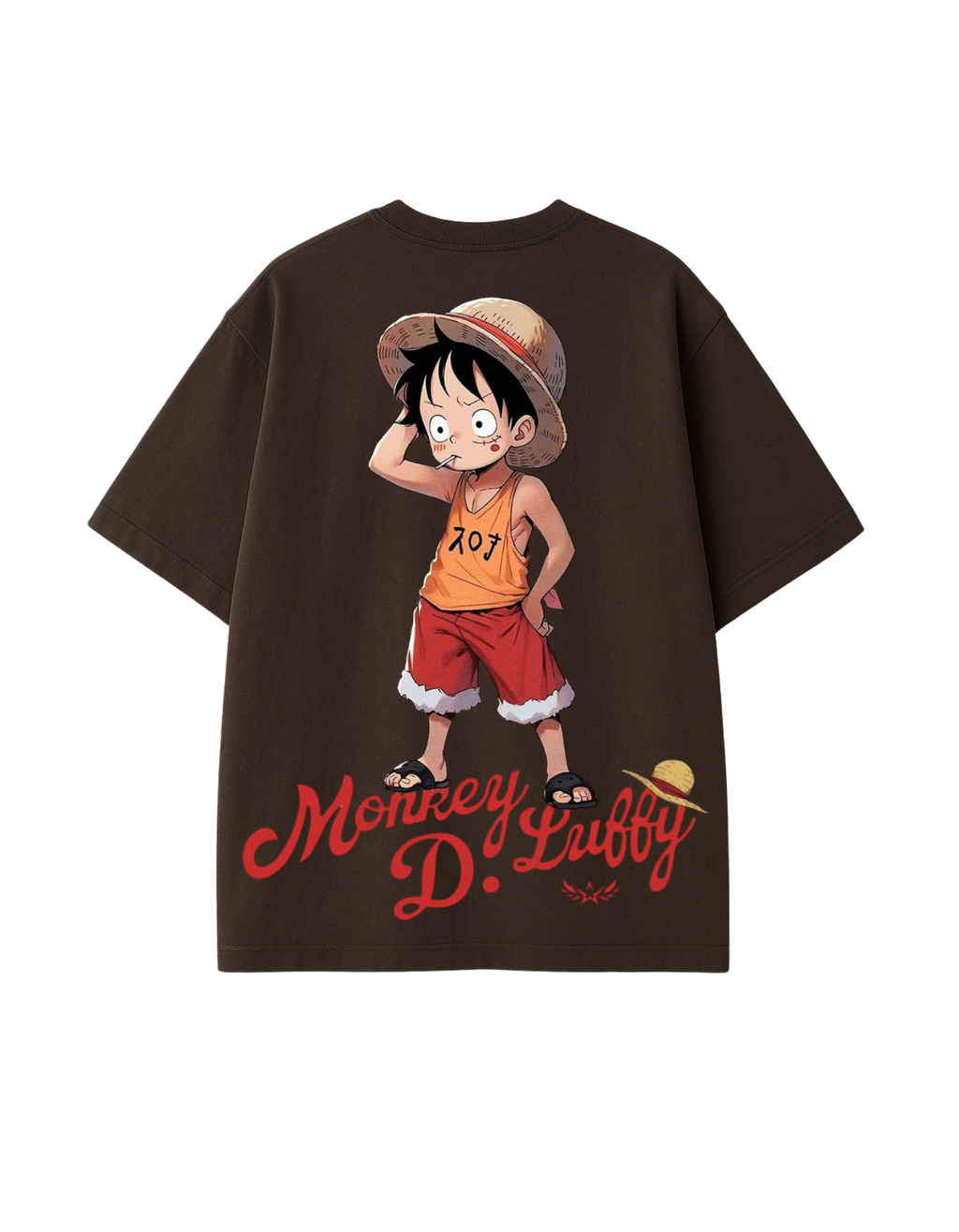 Monkey D. Luffy – Anime Drip | Oversized Tee