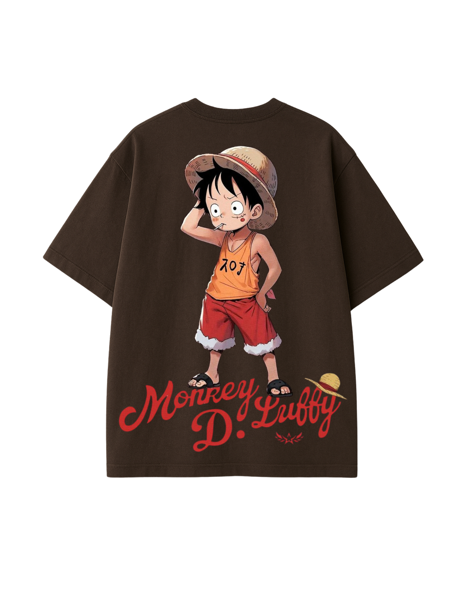 Monkey D. Luffy – Anime Drip | Oversized Tee