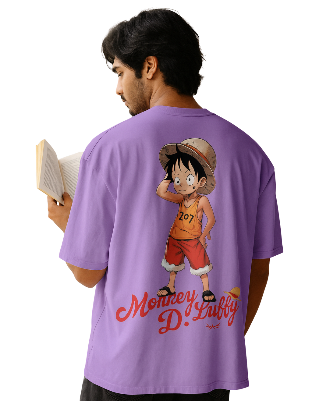 Monkey D. Luffy – Anime Drip | Oversized Tee